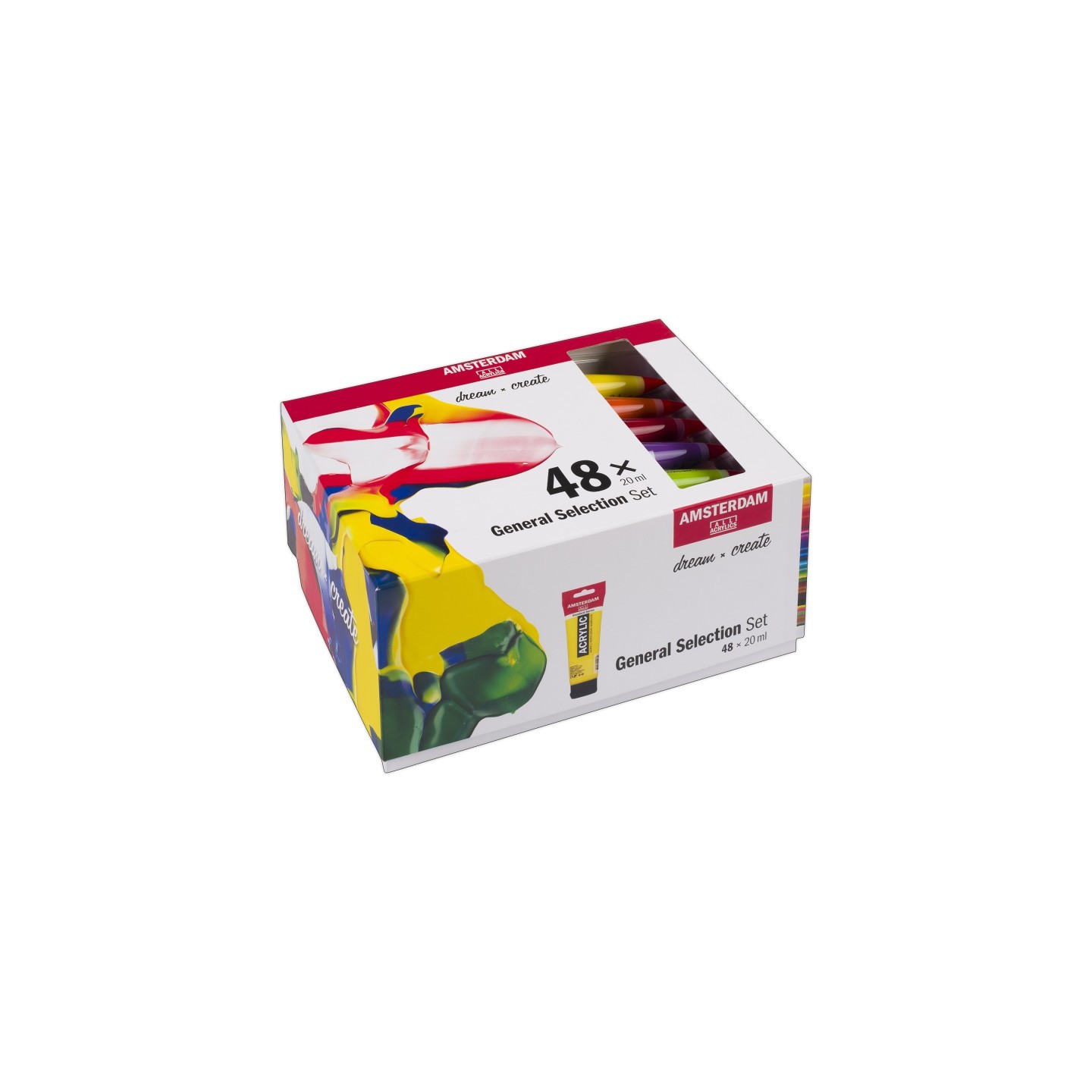 Amsterdam Standard Acrylic General Set, 48 x 20mL