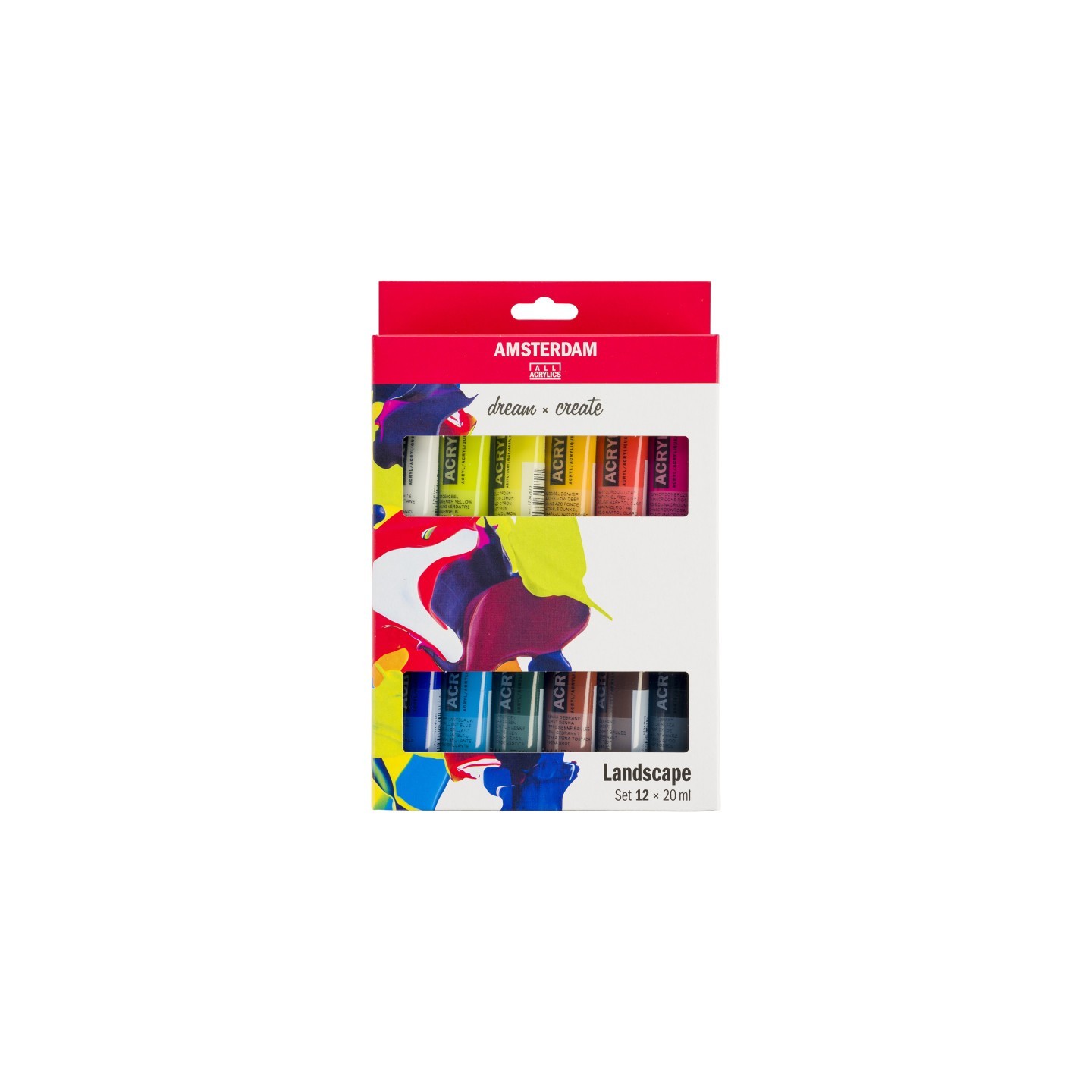 Amsterdam Standard Acrylic Landscape Set, 12 x 20mL