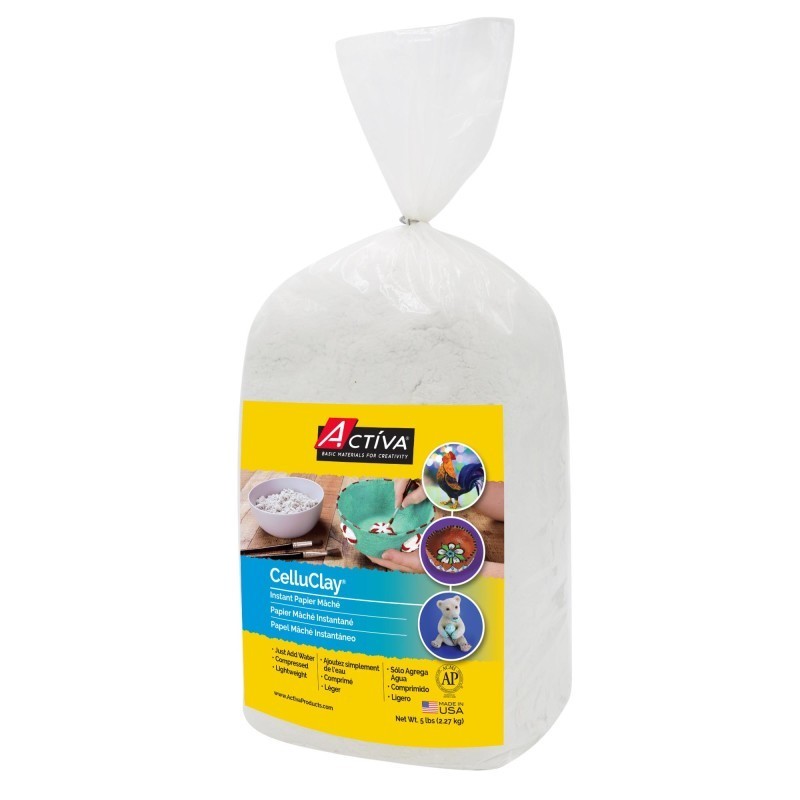 ACTÍVA Celluclay® Bright White, 5 lbs.
