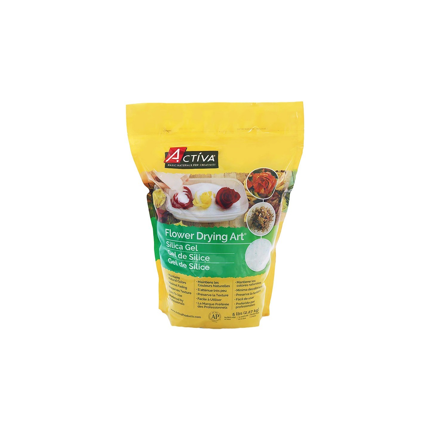 ACTÍVA Flower Drying Art® Silica Gel, 5 lb (2.3 kg)