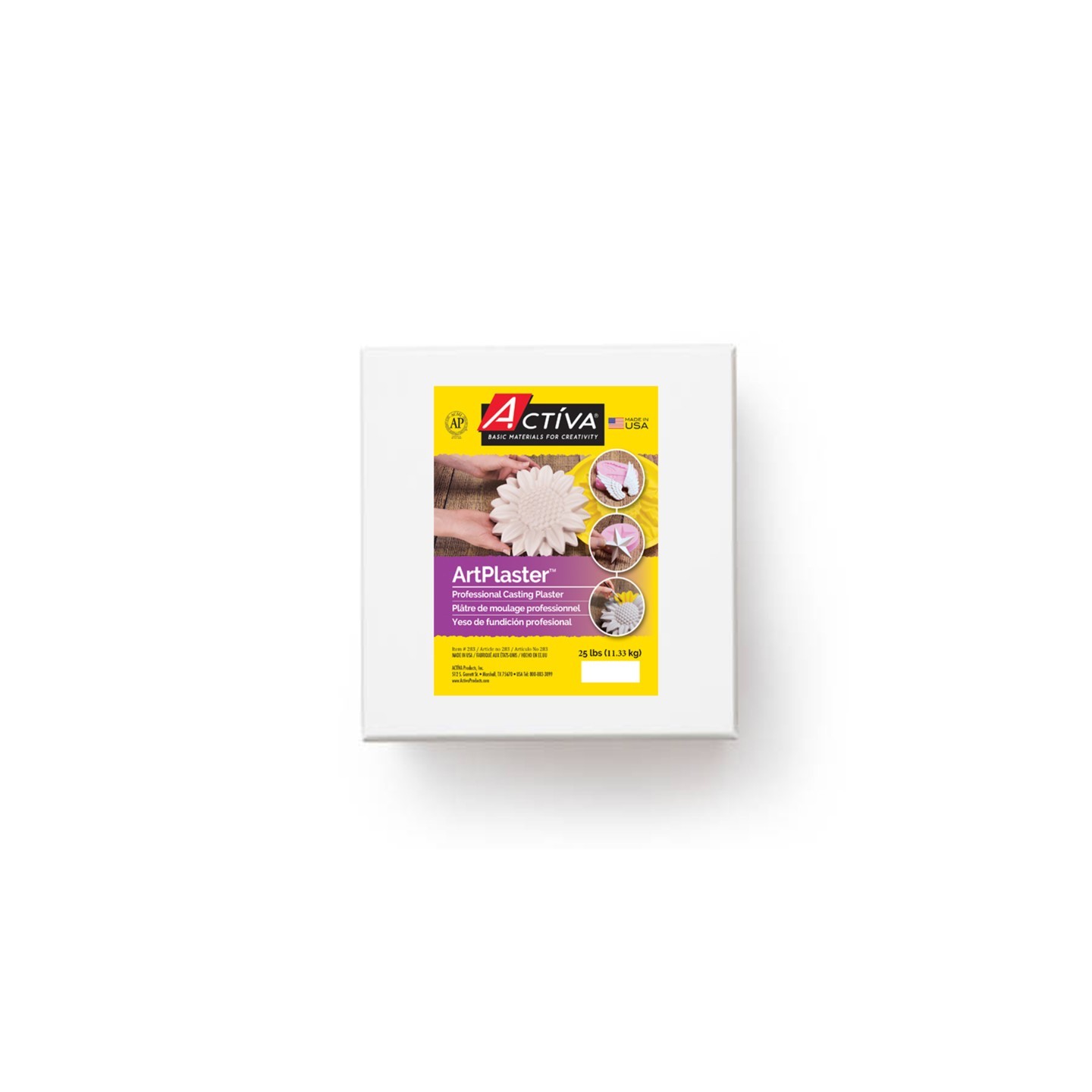 ACTÍVA ArtPlaster™ Professional Casting Plaster Mix, 25 lbs