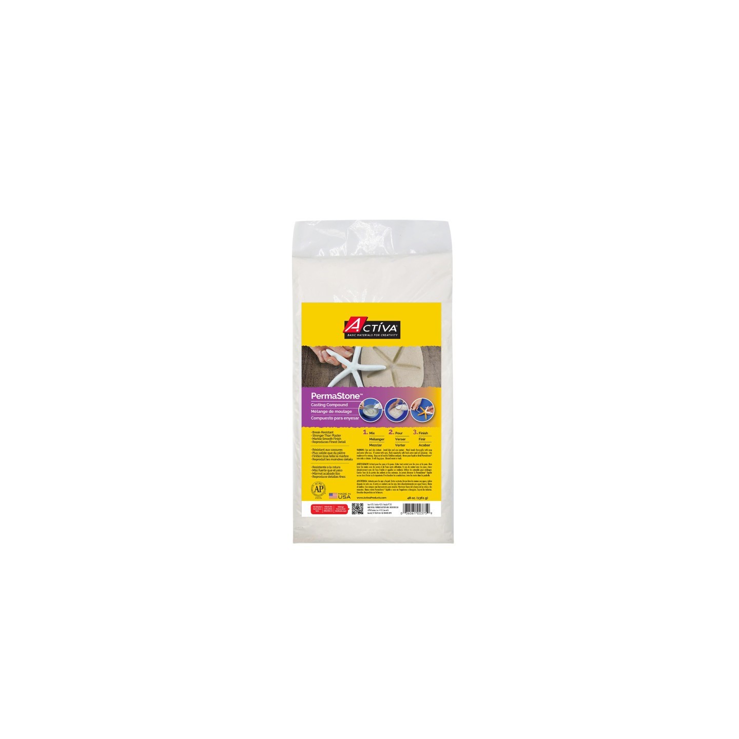 ACTÍVA PermaStone™ Casting Compound, 48 oz.