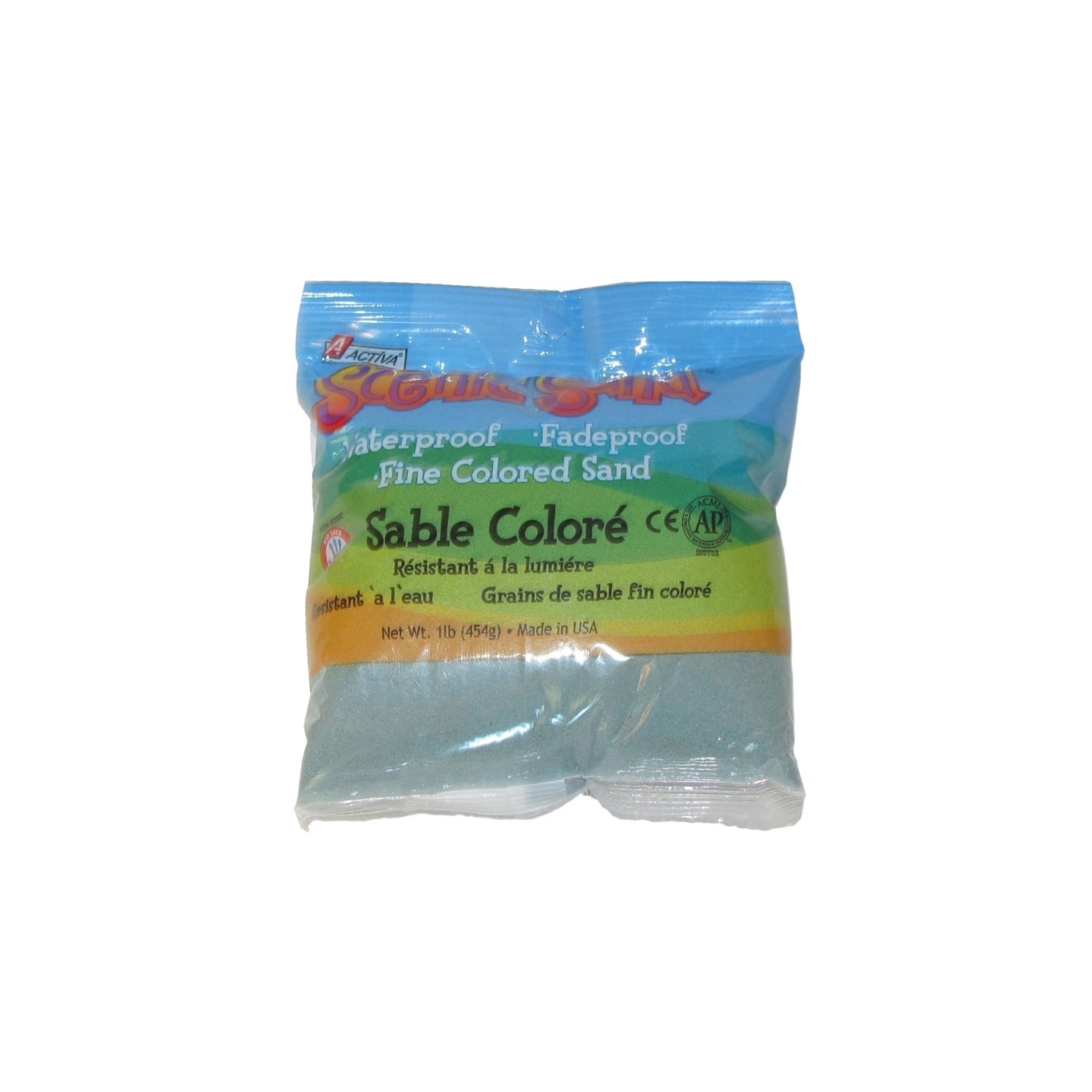 ACTÍVA Scenic Sand™ Craft Colored Sand, Moon Shadow, 1 lb (454 g) Bag