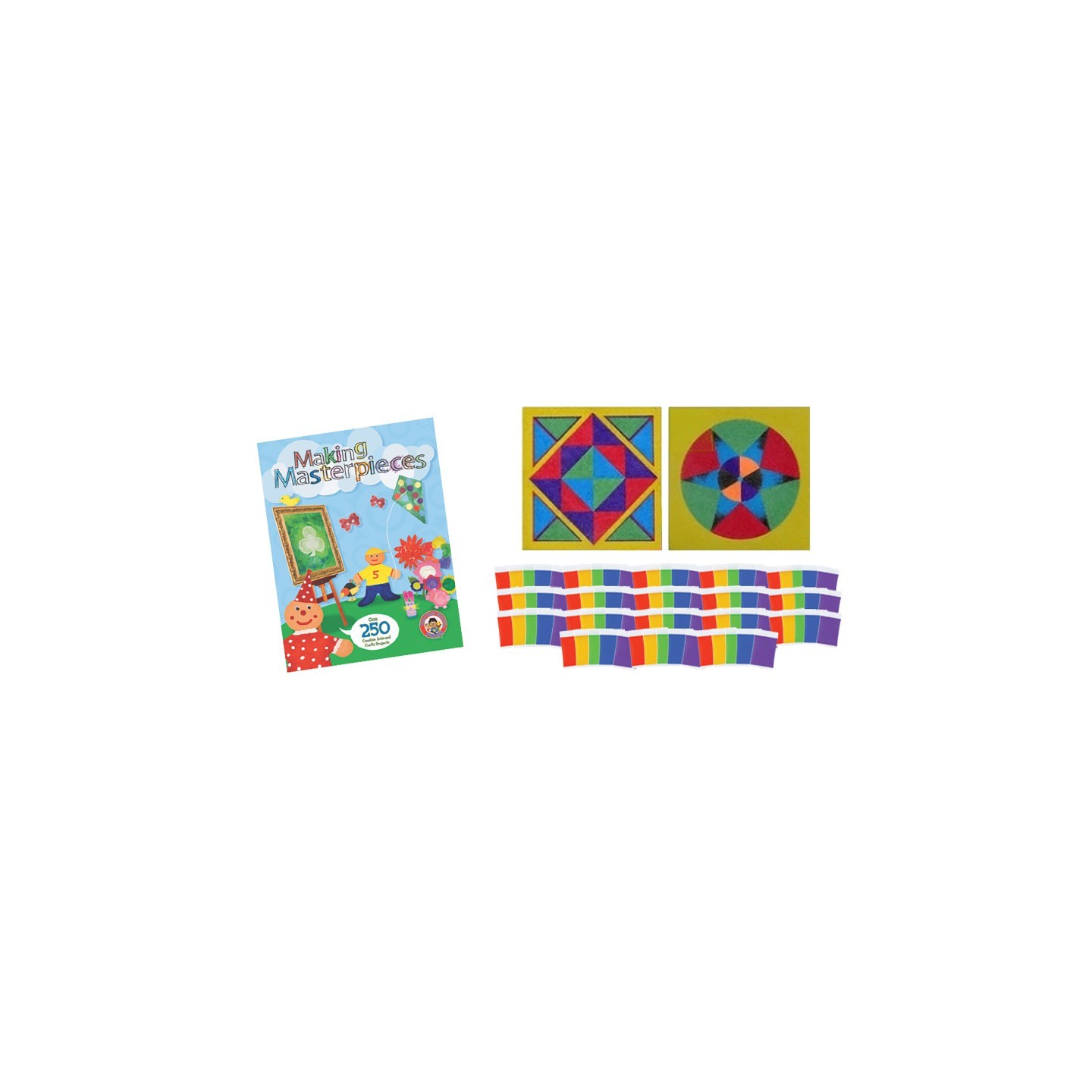 ACTÍVA ArtiSands™ Art Kit, Geometric Shapes, 5x7 in, 30 Sheets