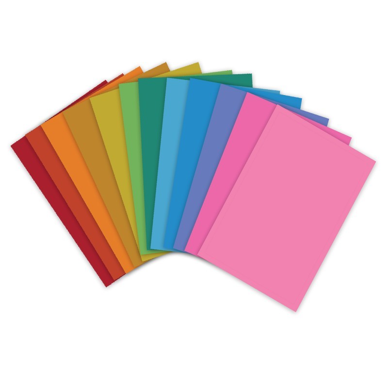 Captain Creative Punkydoodle® Paper Cardstock, Assorted, 8.5" x 11", 100 Sheets