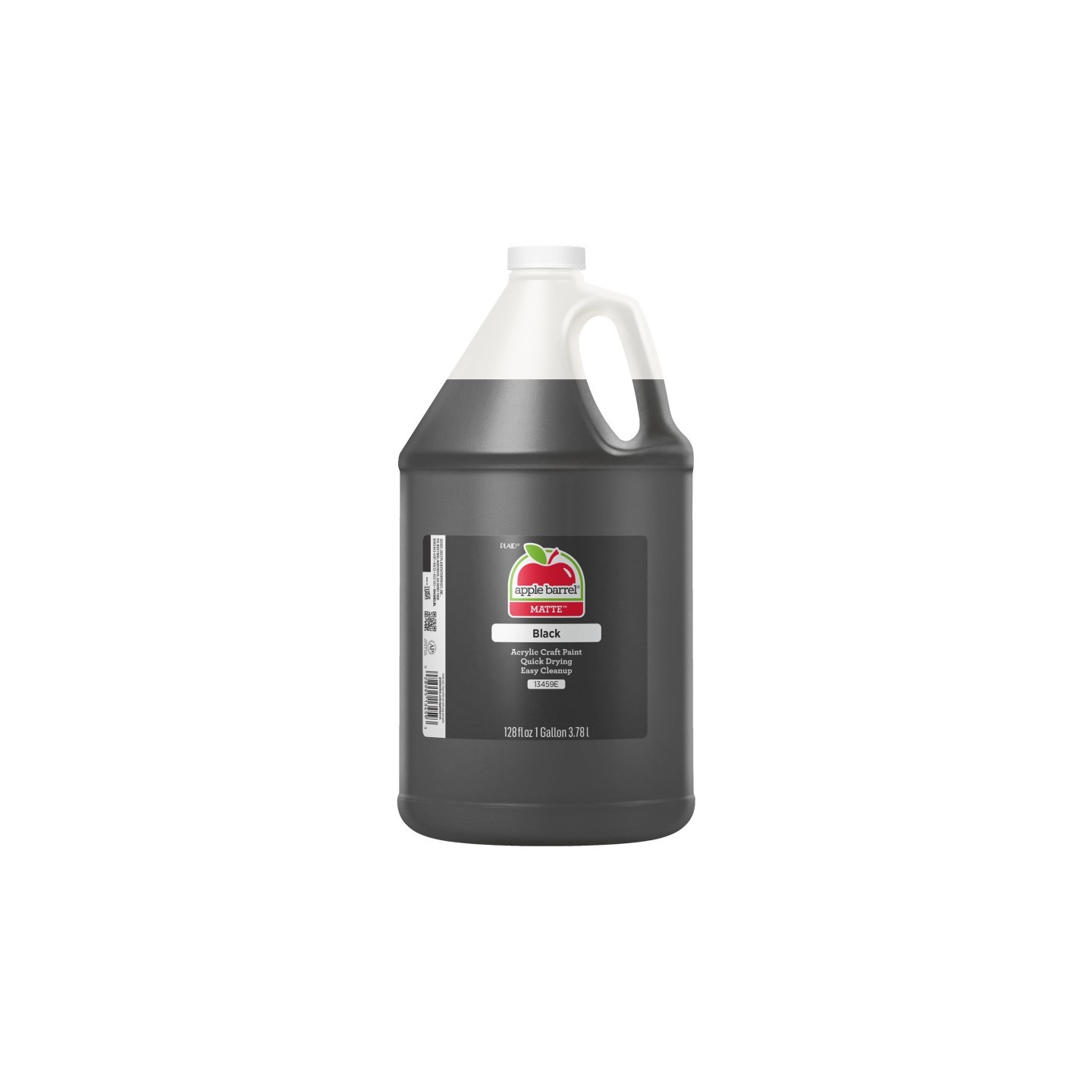Apple Barrel Acrylic Paint Matte, Gallon, Black