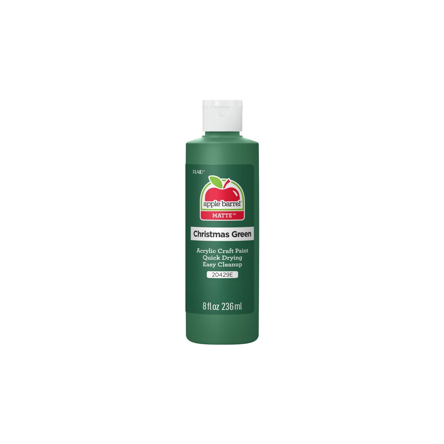 Apple Barrel Acrylic Paint Matte, 8oz., Christmas Green