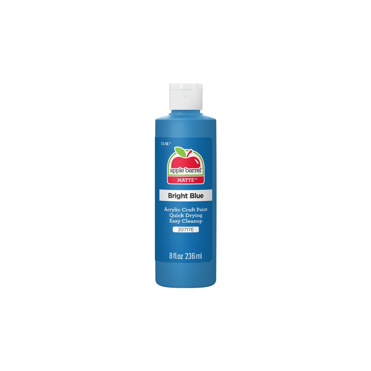 Apple Barrel Acrylic Paint Matte, 8oz., Bright Blue