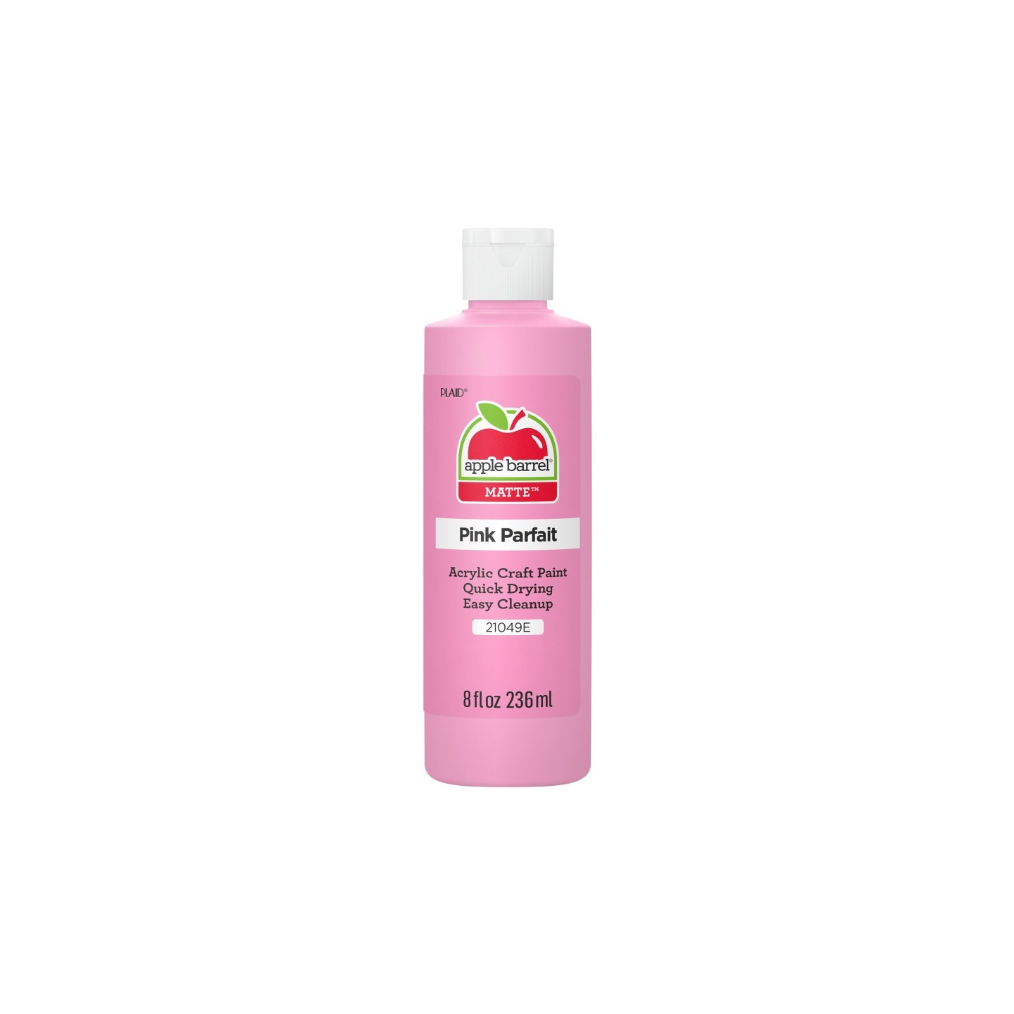 Apple Barrel Acrylic Paint Matte, 8oz., Pink Parfait