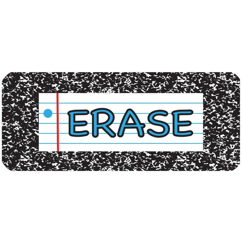 Ashley Productions® Composition Magnetic Whiteboard Eraser, 2" x 5"
