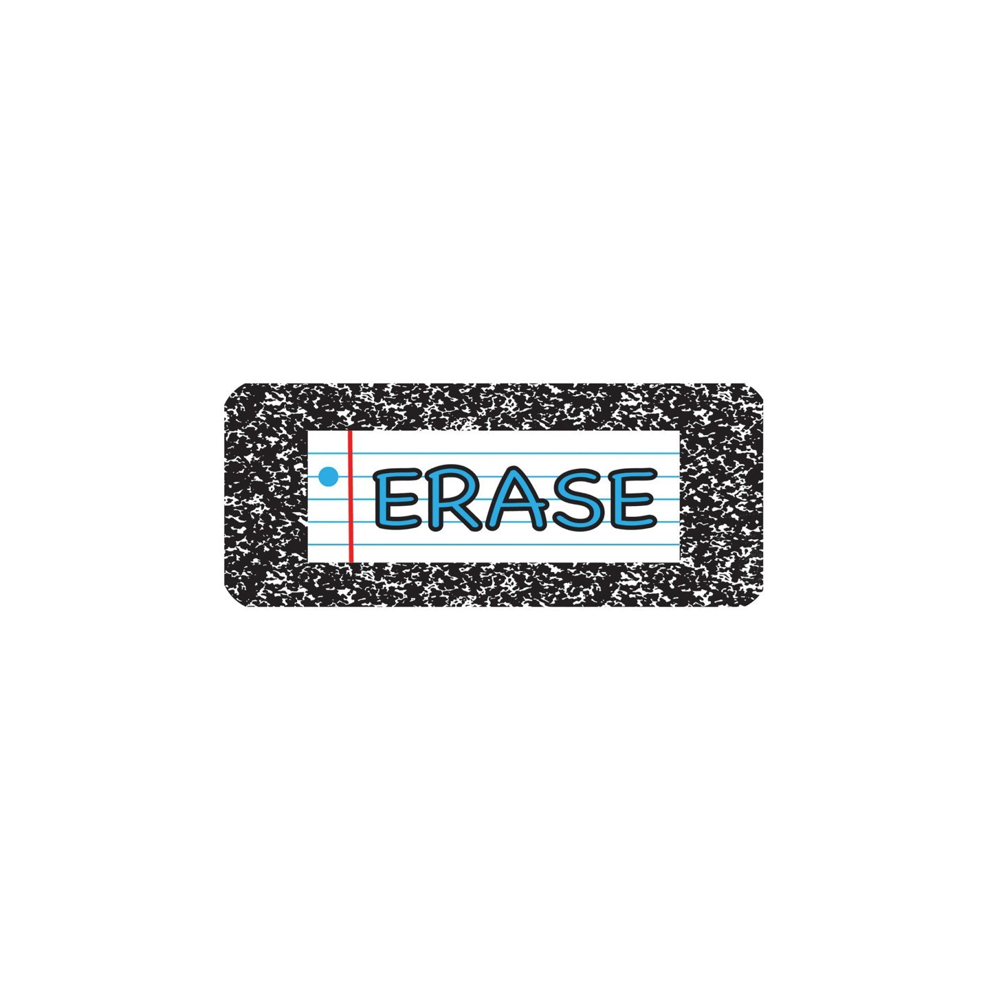 Ashley Productions® Composition Magnetic Whiteboard Eraser, 2" x 5"