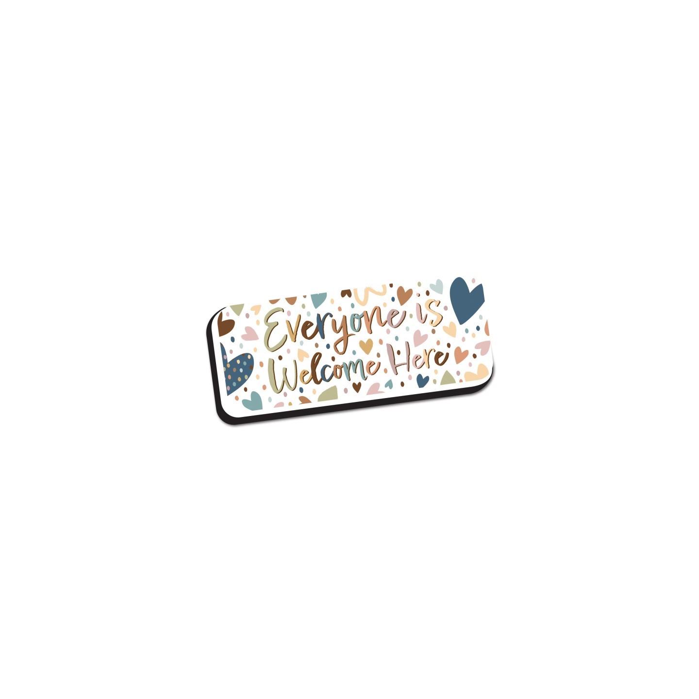 Ashley Productions® Magnetic Whiteboard Eraser, Everyone is Welcome