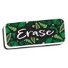 Ashley Productions® Magnetic Whiteboard Eraser, Greenery with Erase, 2" x 5"