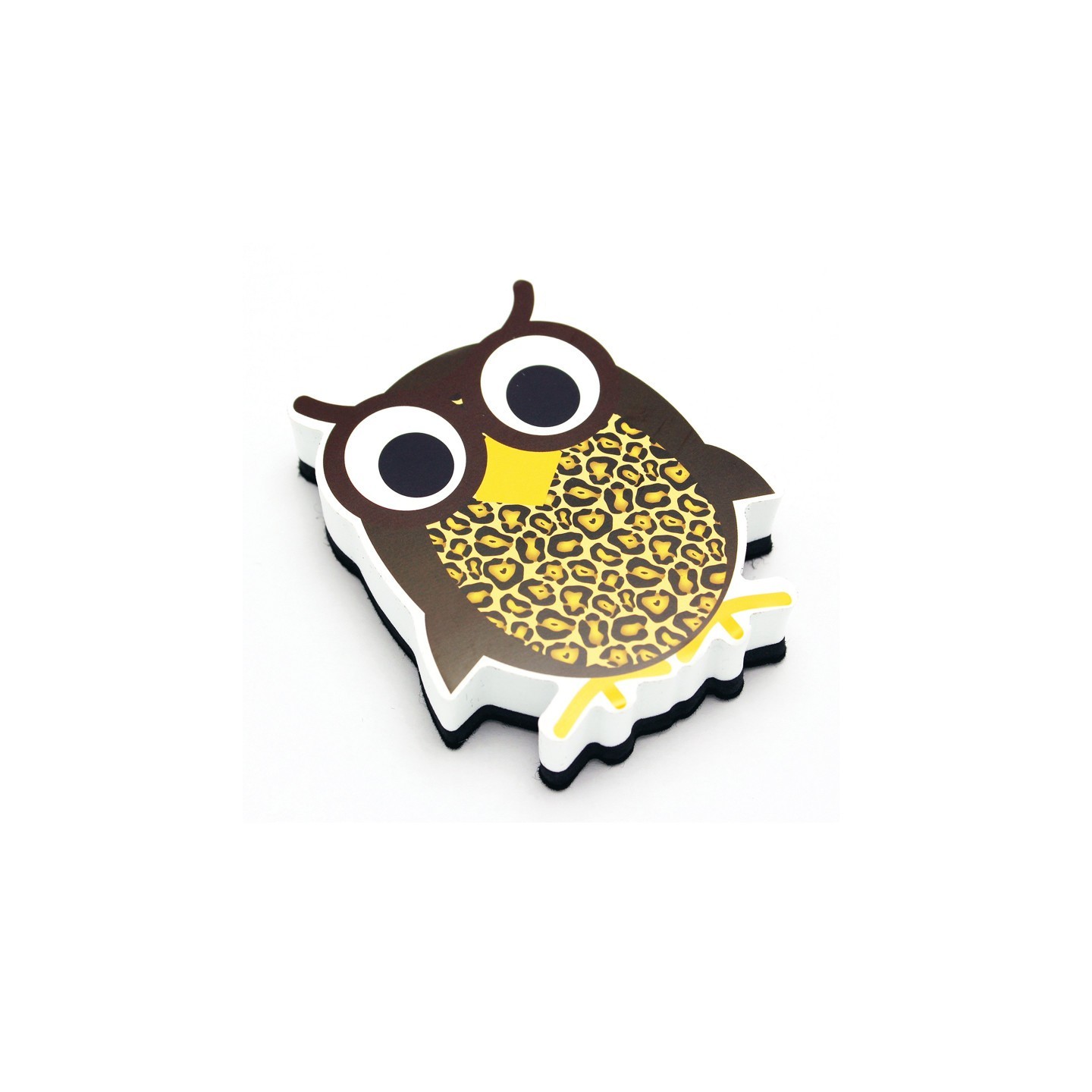 Ashley Productions® Magnetic Whiteboard Eraser, Wise Owl
