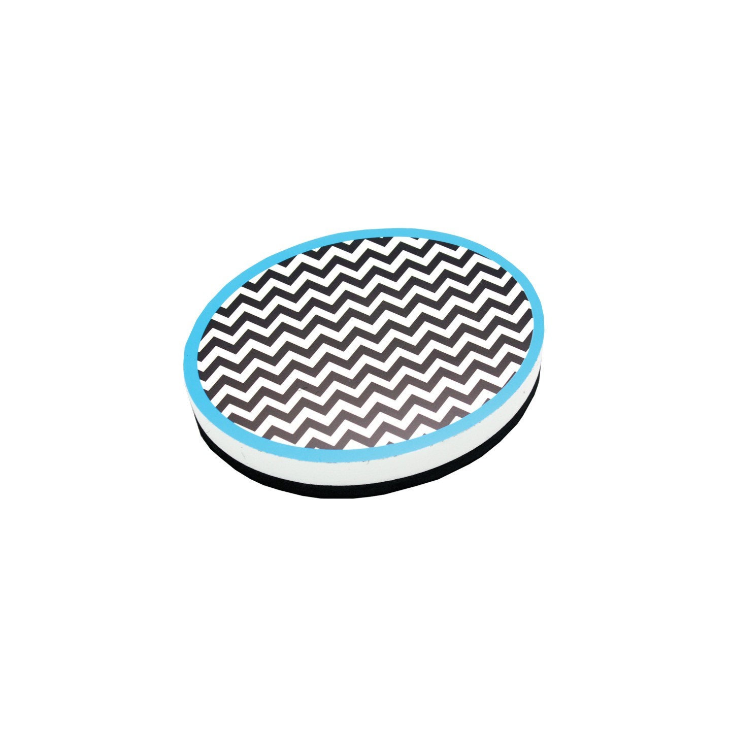 Ashley Productions® Magnetic Whiteboard Eraser, Chevron