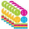 Ashley Productions® Math Die-Cut Magnets, Beginning Fractions, 20 Per Pack, 6 Packs