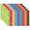 Ashley Productions® Math Die-Cut Magnets, Comparative Fractions, 51 Pieces Per Pack, 5 Packs