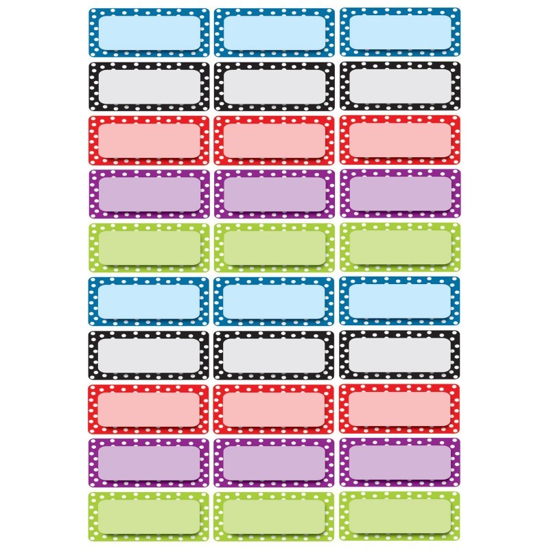 Ashley Productions® Die-Cut Magnetic Foam Color Dots Labels/Nameplates, Pack of 30