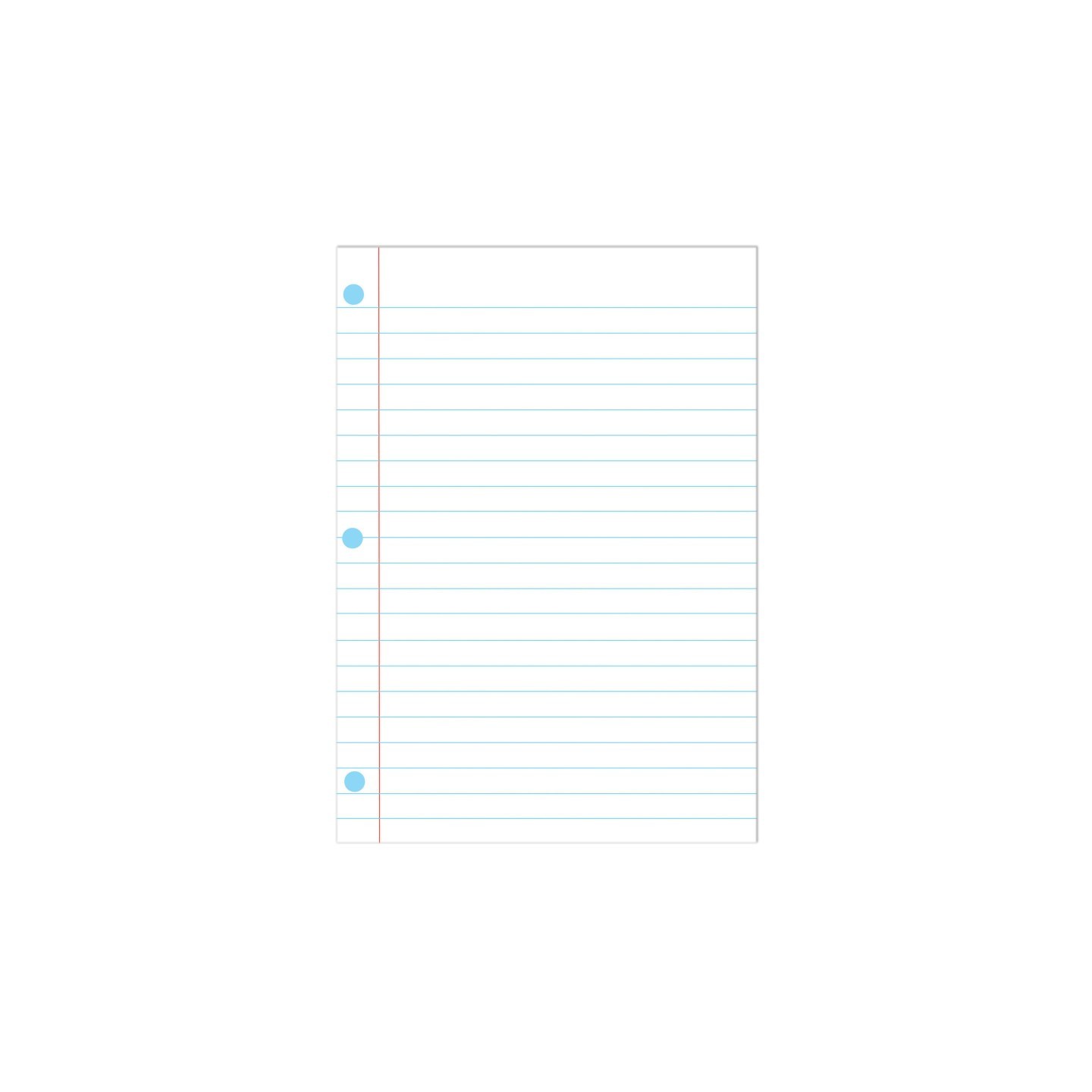 Ashley Productions® Magnetic Notebook Page, 8.5" x 11"