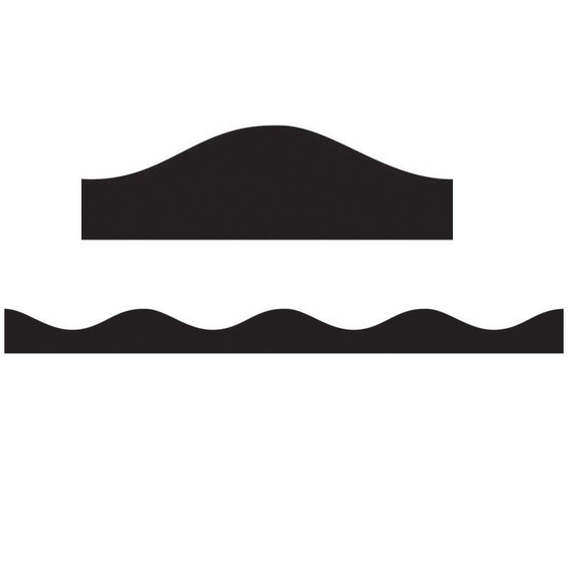 Ashley Productions® Magnetic Border, Black, 12'