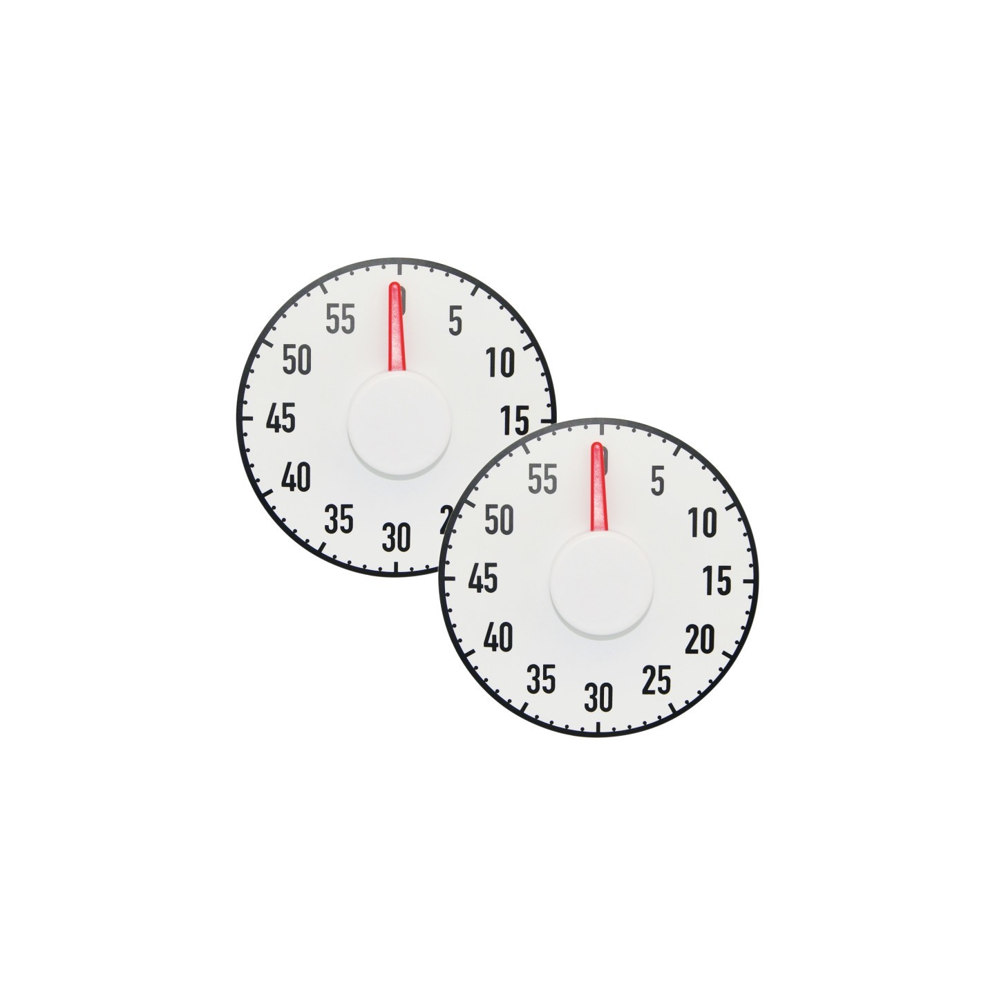 Ashley Productions® Magnetic Big Timer, 7.5", Pack of 2