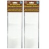 Ashley Productions® Clear View Self-Adhesive Extra Small Name Plate Pocket 3-1/4" x 10-1/2", 25 Per Pack, 2 Packs