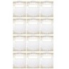 Ashley Productions® Hanging Confetti Pattern Storage/Book Bag, 10.5" x 12.5", Pack of 12