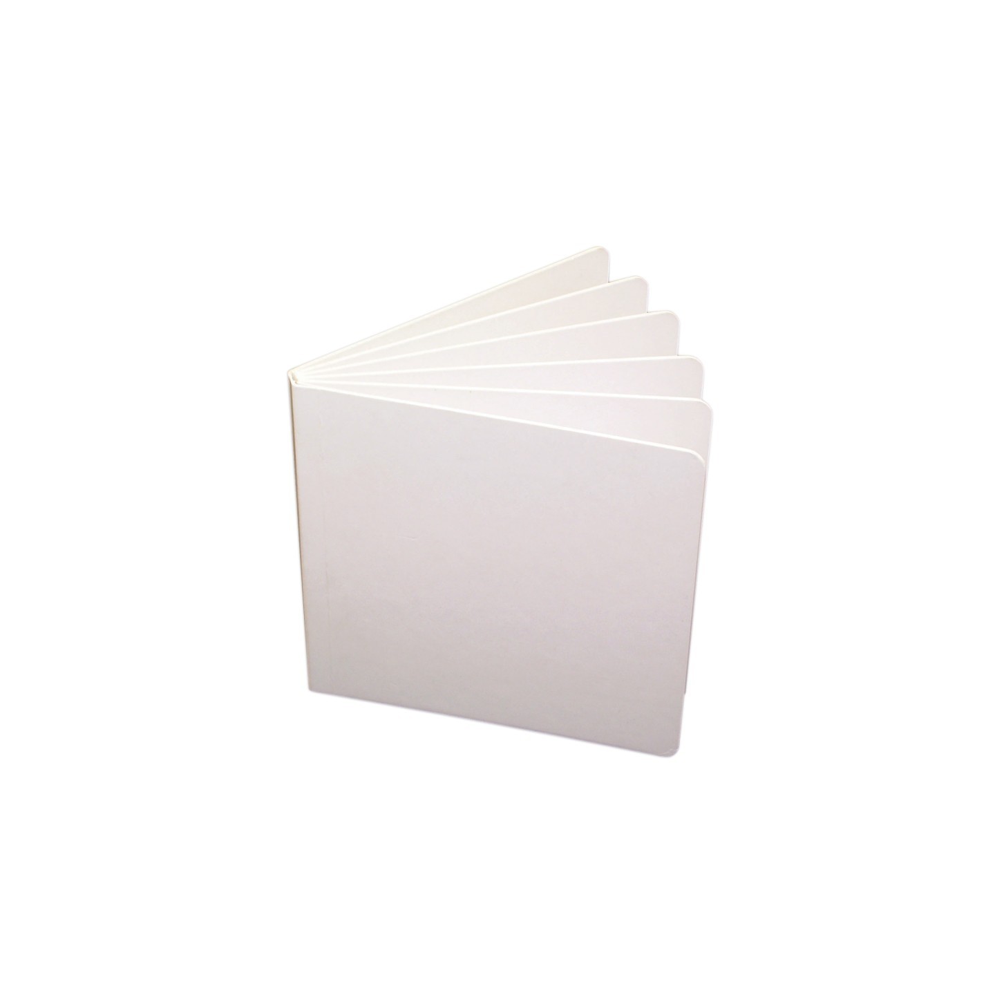 Ashley Productions® Blank Chunky Board Book, 5" x 5", White