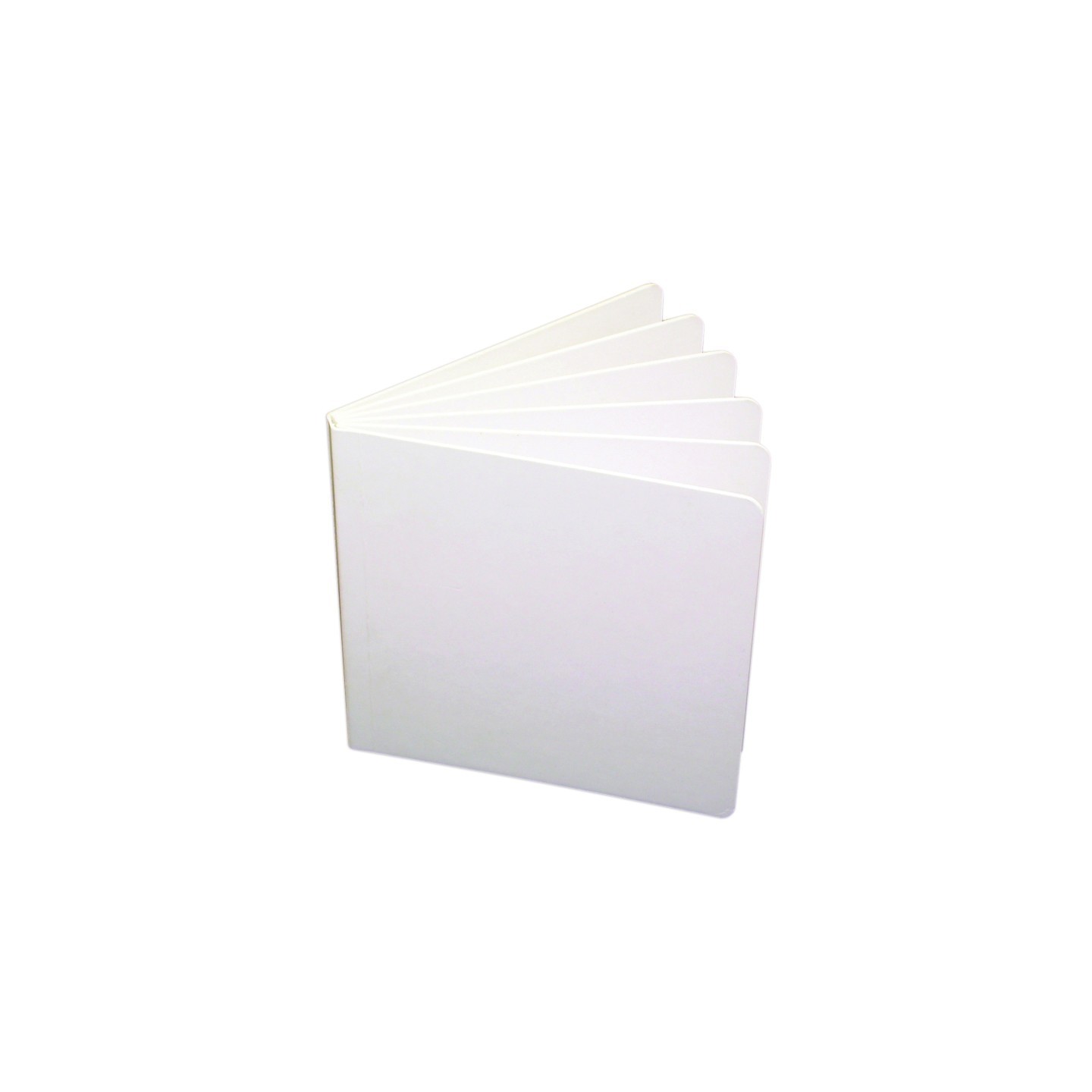 Ashley Productions® Big Hardcover Blank Book, 8.5" x 11" Portrait, White