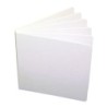 Ashley Productions® Big Hardcover Blank Book, 8.5" x 11" Portrait, White