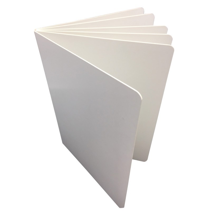 Ashley Productions® Blank Chunky Board Book, 6" x 8" Portrait, White