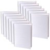 Young Authors Blank Hardcover Book, White Pages, 5" x 4" Portrait, 14 Sheets/28 Pages, Pack of 12