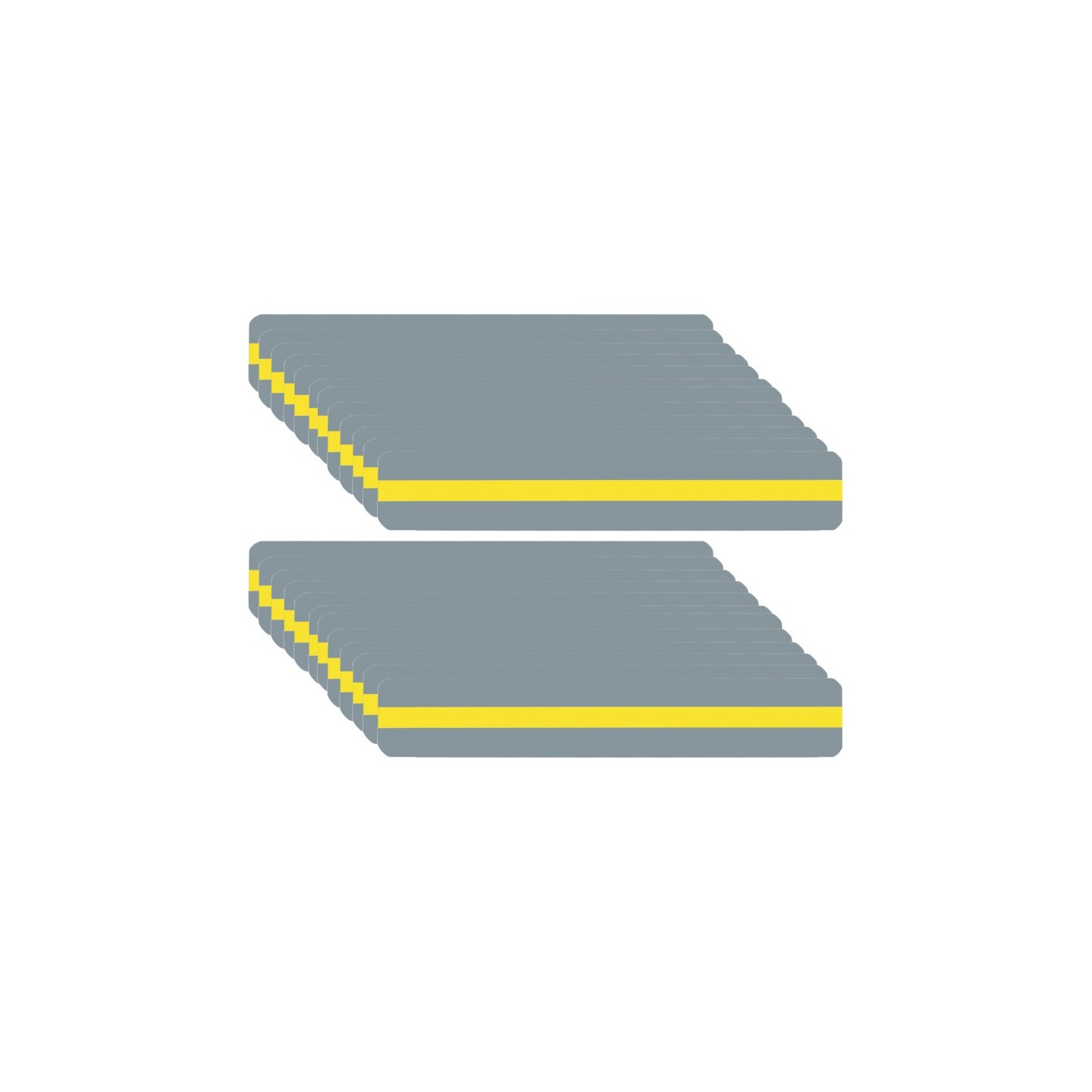 Ashley Productions® Sentence Strip Reading Guide, 1-1/4" x 7-1/4", Yellow, Pack of 24