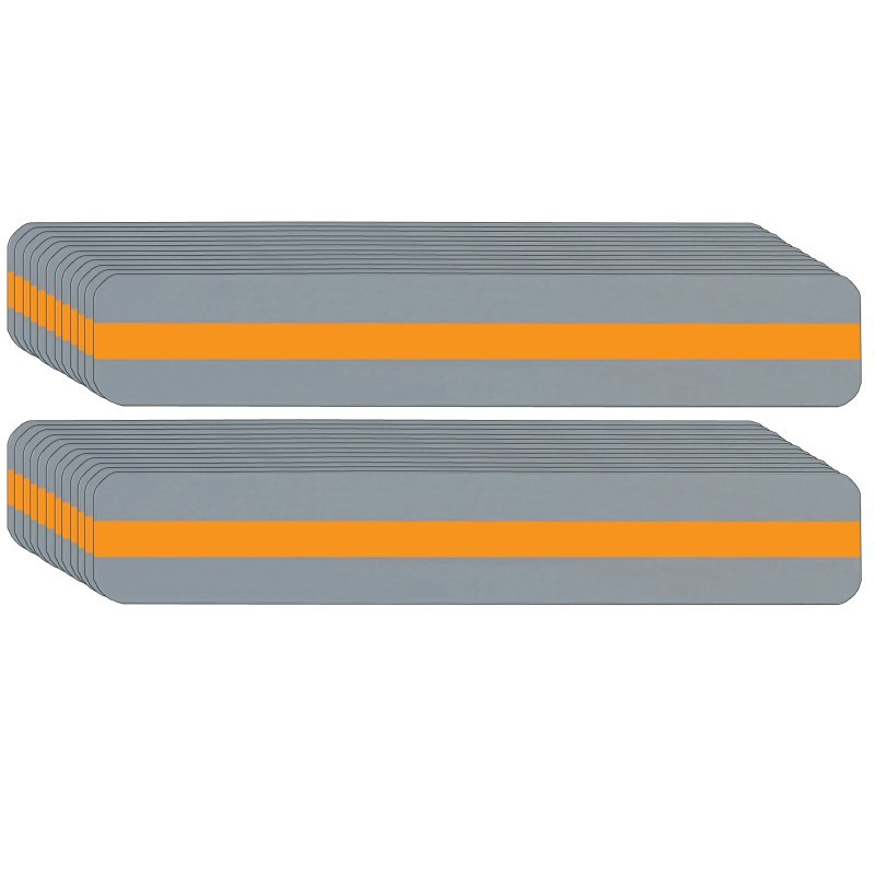 Ashley Productions® Sentence Strip Reading Guide, 1-1/4" x 7-1/4", Orange, Pack of 24