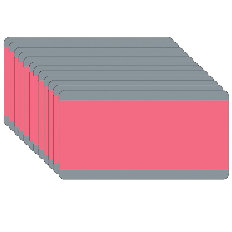 Ashley Productions® Big Reading Guide, 3-3/4" x 7-1/4", Rose, Pack of 12