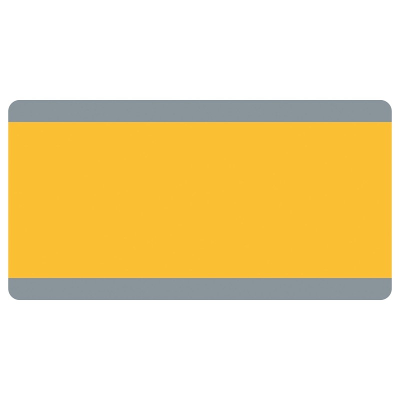Ashley Productions® Big Reading Guide, 3-3/4" x 7-1/4", Goldenrod