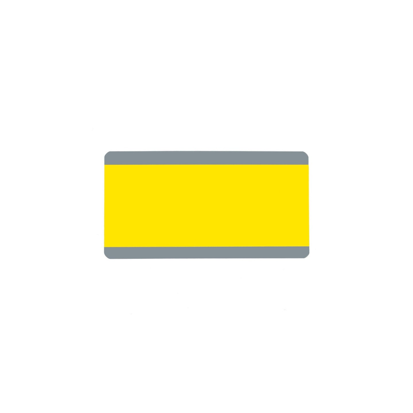 Ashley Productions® Big Reading Guide, 3-3/4" x 7-1/4", Yellow