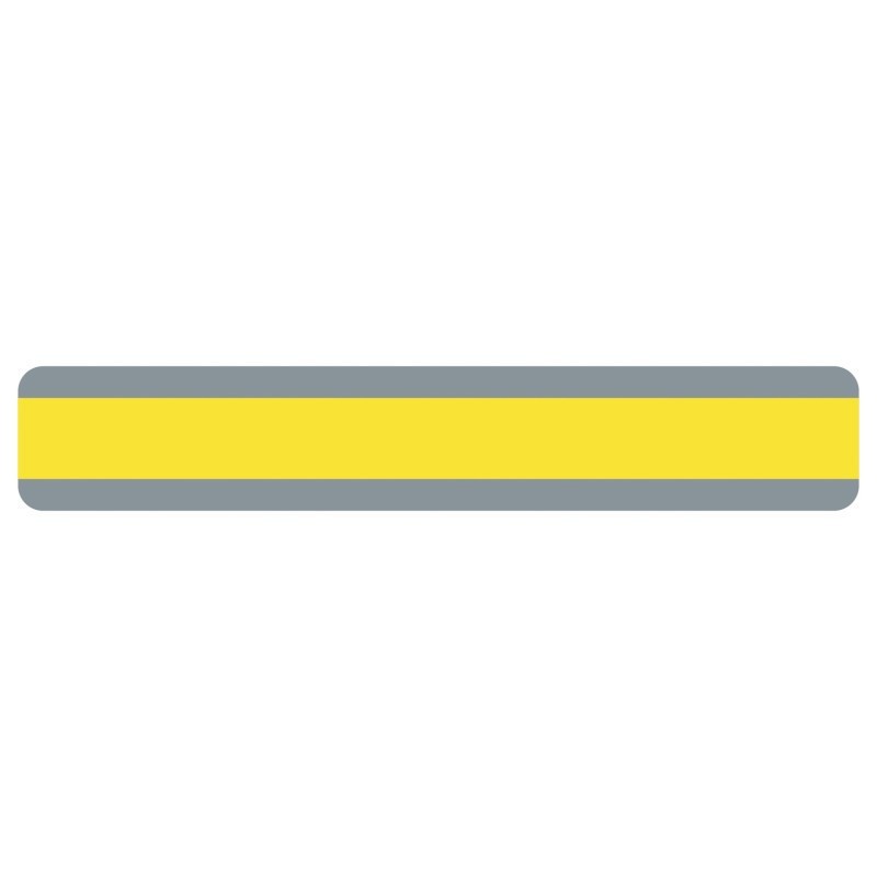 Ashley Productions® Double Wide Sentence Strip Reading Guide, 1-1/4" x 7-1/4", Yellow
