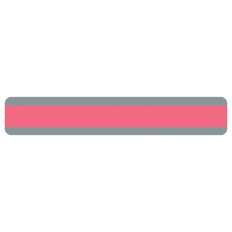 Ashley Productions® Double Wide Sentence Strip Reading Guide, 1-1/4" x 7-1/4", Rose