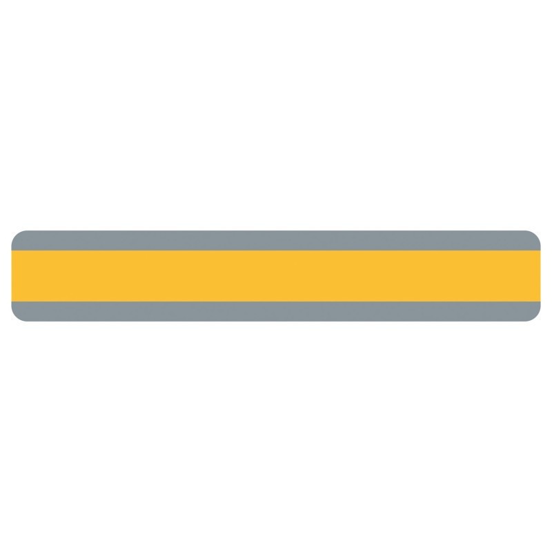 Ashley Productions® Double Wide Sentence Strip Reading Guide, 1-1/4" x 7-1/4", Goldenrod