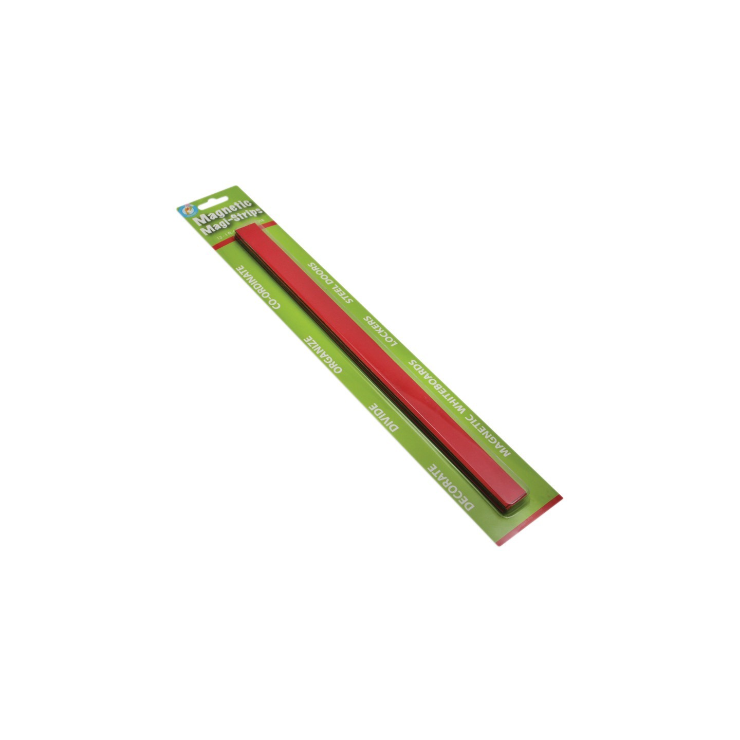 Ashley Productions® Magnetic Magi-Strips, Red, 12'