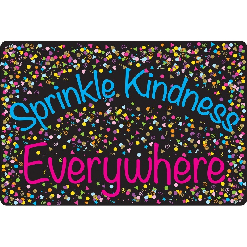 Smart Poly® Computer Mouse Pad, 8" x 10", Sprinkle Kindness Everywhere