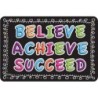 Ashley Productions® The Original Fun Mat® Computer Mouse Pad, 11.75x8 in, Believe, Achieve, Succeed, Chalk Loops