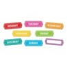 Ashley Productions® Magnetic Die-Cut Timesavers & Labels, Days of the Week, Chalk Loops, 8 Pieces