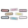 Ashley Productions® Magnetic Die-Cut Timesavers & Labels, Days of the Week, Black and White Assorted Patterns, 8 Pieces