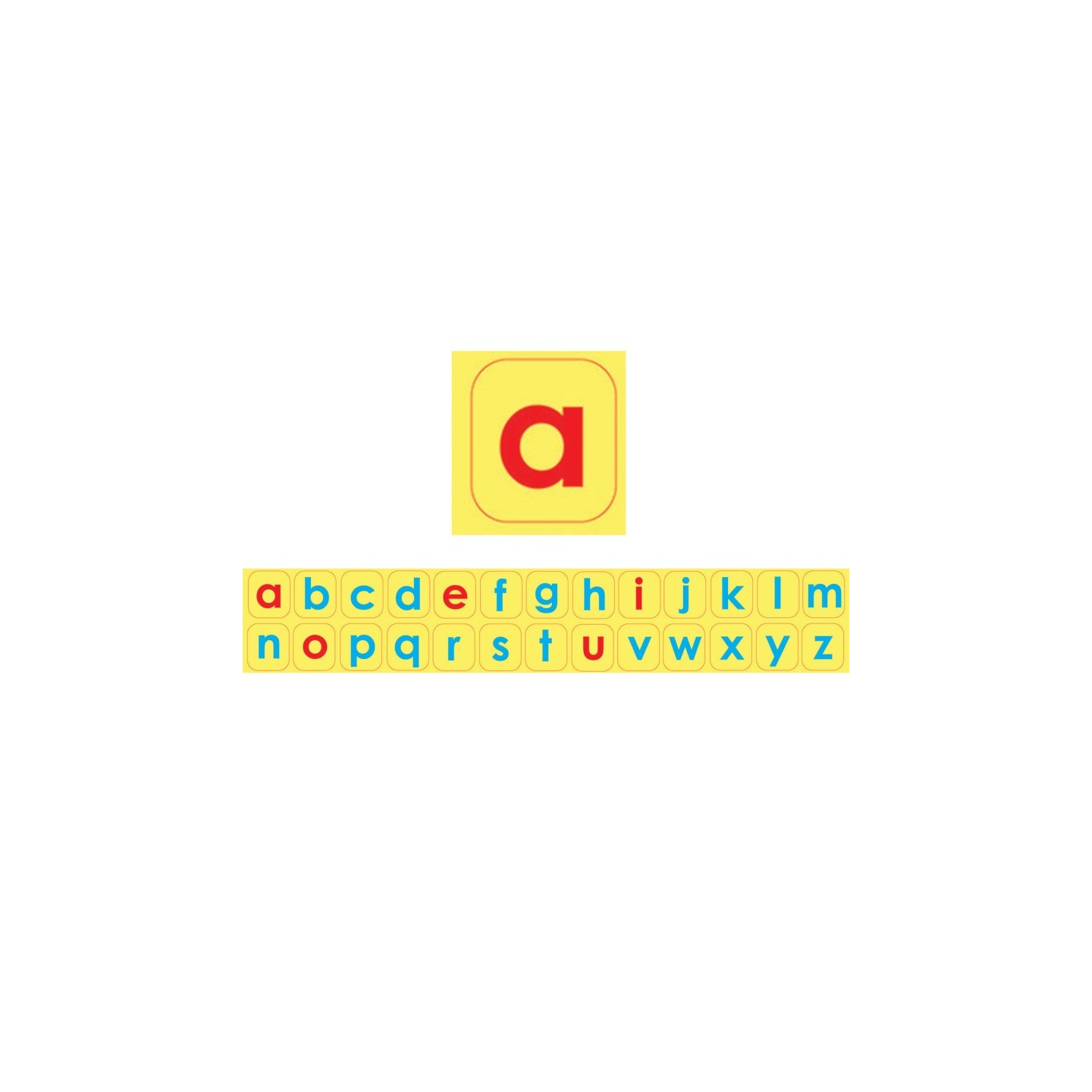 Ashley Productions® Die-Cut Magnetic Foam Lowercase Letters, 104 Pieces