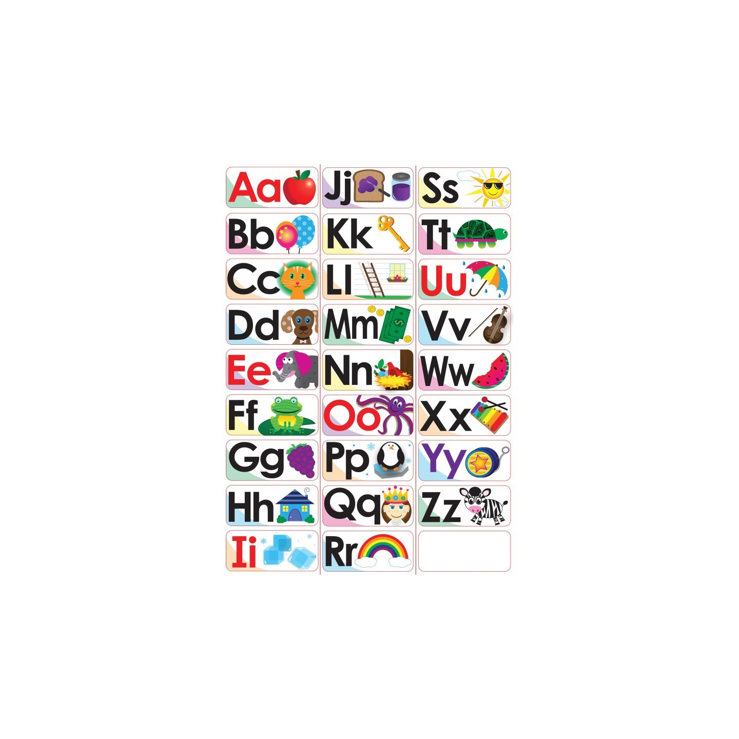 Ashley Productions® ABC Picture Words Double-Sided Magnets, 27 Pieces