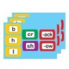 Ashley Productions® Die-Cut Magnetic Foam Word Chunking, 100 Pieces Per Pack, 3 Packs