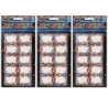 Ashley Productions® Non-Magnetic Mini Whiteboard Erasers, Confetti, 10 Per Pack, 3 Packs