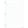 Ashley Productions® Smart Poly™ Notebook Page Chart, Dry-Erase Surface, 13" x 19"